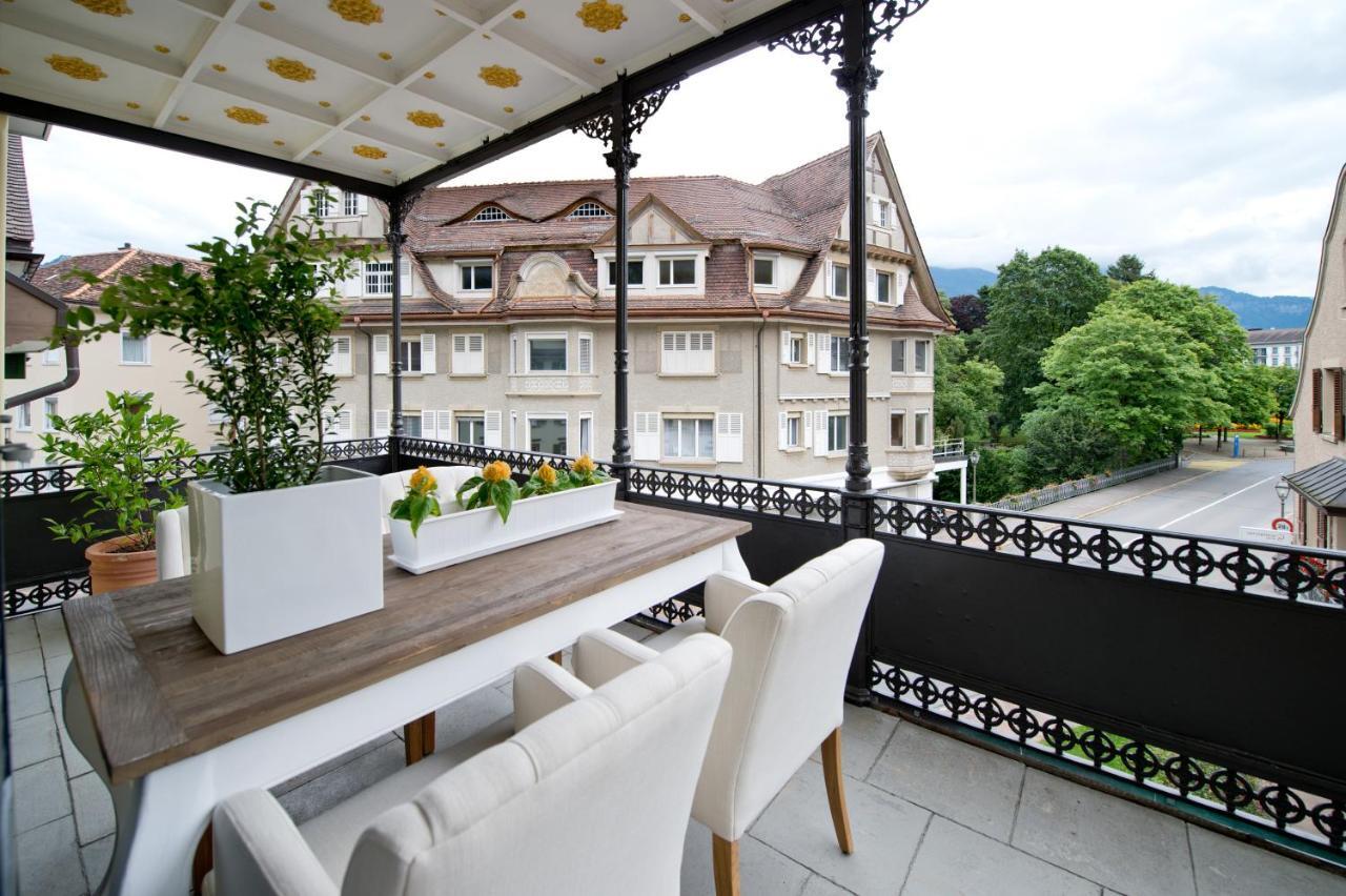 Hotel Bellevue Bad Ragaz Exterior foto